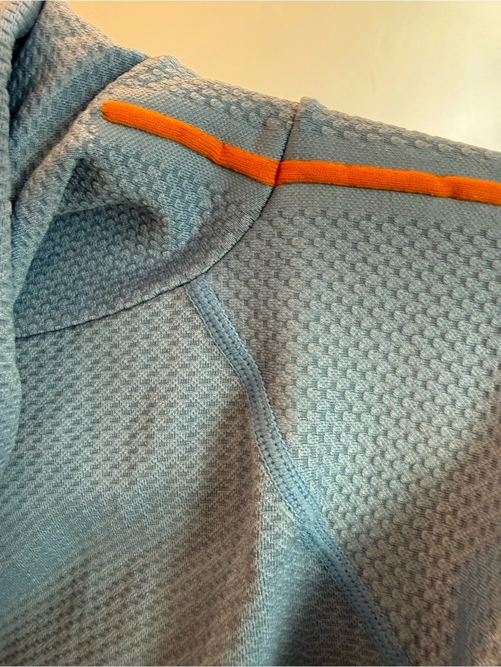 Nike Light Blue Seemless Top